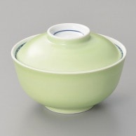 山万 柳緑刷毛牛若　円菓子碗  16017－479 1個（ご注文単位1個）【直送品】