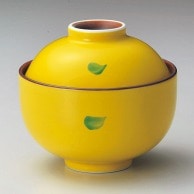 山万 黄釉　円菓子碗　大  16417－139 1個（ご注文単位1個）【直送品】