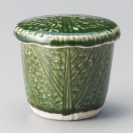 山万 練り抹茶　木の葉型むし碗  16619－589 1個（ご注文単位1個）【直送品】