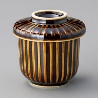 山万 飴釉　小蒸碗  17337－579 1個（ご注文単位1個）【直送品】