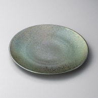 山万 黒彩　28cm　丸皿  18513－139 1個（ご注文単位1個）【直送品】