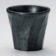 【直送品】山万 結晶黒ロックカップ  35519－449 1個（ご注文単位1個）