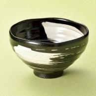 山万 黒陶　5.5丼  40405-519 1個（ご注文単位1個）【直送品】