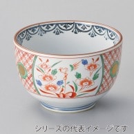 山万 赤絵　万暦夏目形　5．0丼  40910－139 1個（ご注文単位1個）【直送品】