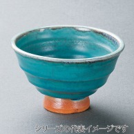 >【直送品】山万 トルコブルー　4寸高浜丼  42215－269 1個（ご注文単位1個）