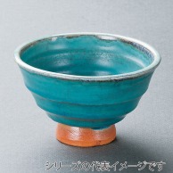 >山万 トルコブルー　3．5寸高浜丼  42216－269 1個（ご注文単位1個）【直送品】