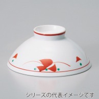 【直送品】山万 赤紅小花　鯛茶  44401－549 1個（ご注文単位1個）