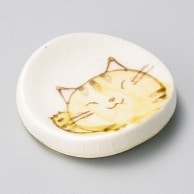 山万 元気猫　茶丸箸置  45307-519 1個（ご注文単位1個）【直送品】