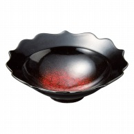 山万 Ryoka（稜花）　黒紅　14．5cm小鉢  50257－139 1個（ご注文単位1個）【直送品】