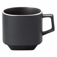 山万 ブラックスッククコーヒー碗  60430－189 1個（ご注文単位1個）【直送品】