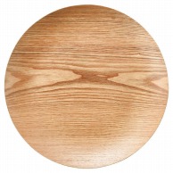 山万 ウッドスタイル　木製トレー　ウイローウッド 丸型　22cm 63501－479 1個（ご注文単位1個）【直送品】