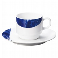 【直送品】山万 エンペラドール・ブルー　インズ スタックコーヒー碗皿 67941－479 1個（ご注文単位1個）