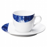 【直送品】山万 エンペラドール・ブルー　インズ コーヒー碗皿 67947－479 1個（ご注文単位1個）