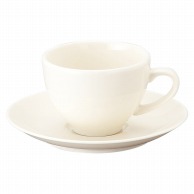 【直送品】山万 新型ベーシック　コーヒー碗皿  68667－409 1個（ご注文単位1個）
