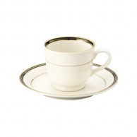 山万 NB　エンペラーブラック　コーヒー碗皿  69174－449 1個（ご注文単位1個）【直送品】