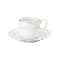 【直送品】山万 ニューゴールドライン　コーヒー碗皿  69211－409 1個（ご注文単位1個）