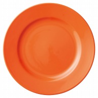 山万 ナポリ　リム玉　28cm皿　オレンジ  70021－469 1個（ご注文単位1個）【直送品】