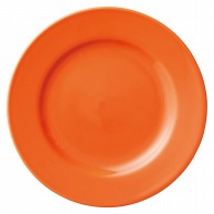 山万 ナポリ　リム玉　19cm皿　オレンジ  70025－469 1個（ご注文単位1個）【直送品】