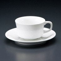 【直送品】山万 RC白磁　紅茶碗皿  71433－409 1個（ご注文単位1個）