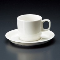 山万 スタックNB　コーヒー碗皿  71630－409 1個（ご注文単位1個）【直送品】