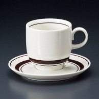 【直送品】山万 ストン茶線　アメリカン碗皿  71954－409 1個（ご注文単位1個）
