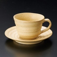 山万 伊羅保　コーヒー碗皿  71990－409 1個（ご注文単位1個）【直送品】