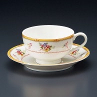 【直送品】山万 NB　ブランシェ紅茶碗皿  72048－449 1個（ご注文単位1個）
