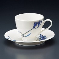 【直送品】山万 NB　ブルーランコーヒー碗皿  72051－449 1個（ご注文単位1個）