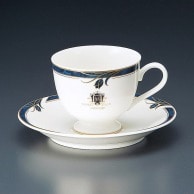 【直送品】山万 サファイア高台コーヒー碗皿  72066－459 1個（ご注文単位1個）