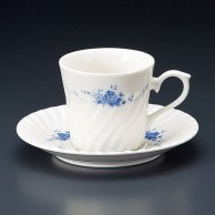 山万 ブルーローズNB　コーヒー碗皿  72103－409 1個（ご注文単位1個）【直送品】