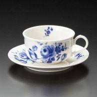 【直送品】山万 ロイヤルローズ　紅茶碗皿  72124－409 1個（ご注文単位1個）