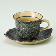 【直送品】山万 青海波　コーヒー碗皿  72436－029 1個（ご注文単位1個）