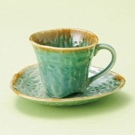 山万 ヒスイ　コーヒー碗皿  72481－299 1個（ご注文単位1個）【直送品】