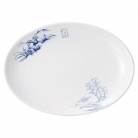 山万 上絵山水　9吋メタプラター  75443-449 1個（ご注文単位1個）【直送品】