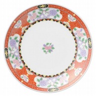 【直送品】山万 紅花祥　8．0皿  75711－109 1個（ご注文単位1個）