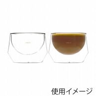 【直送品】BMターゲット EQ耐熱ガラス　IMAGINEミルクガラス 6．5オンス（200ml）　2個セット KVQ1030－200 1箱（ご注文単位1箱）