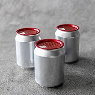 【直送品】BMターゲット 缶シーリング専用アルミ容器 円柱　250ml　フルオープン オールレッド 1個（ご注文単位100個）