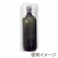 【直送品】 ヤマニパッケージ クリアケース　スタンダード 720ml瓶×1本入れ K－636 300枚/箱（ご注文単位1箱）