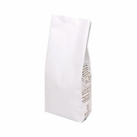 >【直送品】 ヤマニパッケージ ガゼット袋 200g　インナーバルブ付 COT－901　ホワイト 100枚/束（ご注文単位10束）