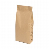 【直送品】 ヤマニパッケージ ガゼット袋 200g　インナーバルブ付 COT－904　茶クラフト 50枚/束（ご注文単位20束）