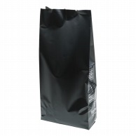 ヤマニパッケージ ガゼット袋 500g　インナーバルブ付 COT－909　マット黒 50枚/束（ご注文単位20束）【直送品】