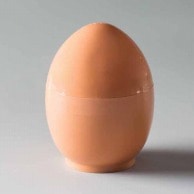 【直送品】 サンフレバー 卵型カップ　ドリームエッグ ベージュ S－DE－H－6177S 6個/袋（ご注文単位50袋）