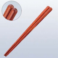 【直送品】 耐熱強化　天丸　木箸　18cm   1個（ご注文単位1個）