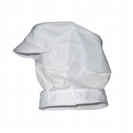 【直送品】 頭巾帽子　ショートタイプ　9－1016　白　M   1個（ご注文単位1個）