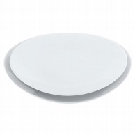 【直送品】 磁器　中華・洋食兼用食器　白楕円深皿　25cm   1個（ご注文単位1個）