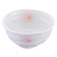 【直送品】 和食器コレクション　ピンク白吹小花　丼　5．5寸   1個（ご注文単位1個）