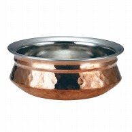 KM　二層鋼（銅／ステンレス）　丸型 鍋　104HH15  1個（ご注文単位1個）【直送品】