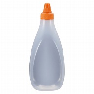 >【直送品】 ドレッシングボトル（ネジキャップ式）FD－740 740ml　オレンジ  1個（ご注文単位1個）
