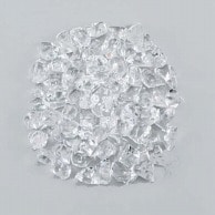 【直送品】 アクリル　ビッグダイヤ（大）1kg袋入　G006 透明  1個（ご注文単位1個）