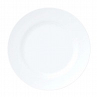 【直送品】 おぎそチャイナ　ディナー皿　26cm 3202　ホワイト  1個（ご注文単位1個）
